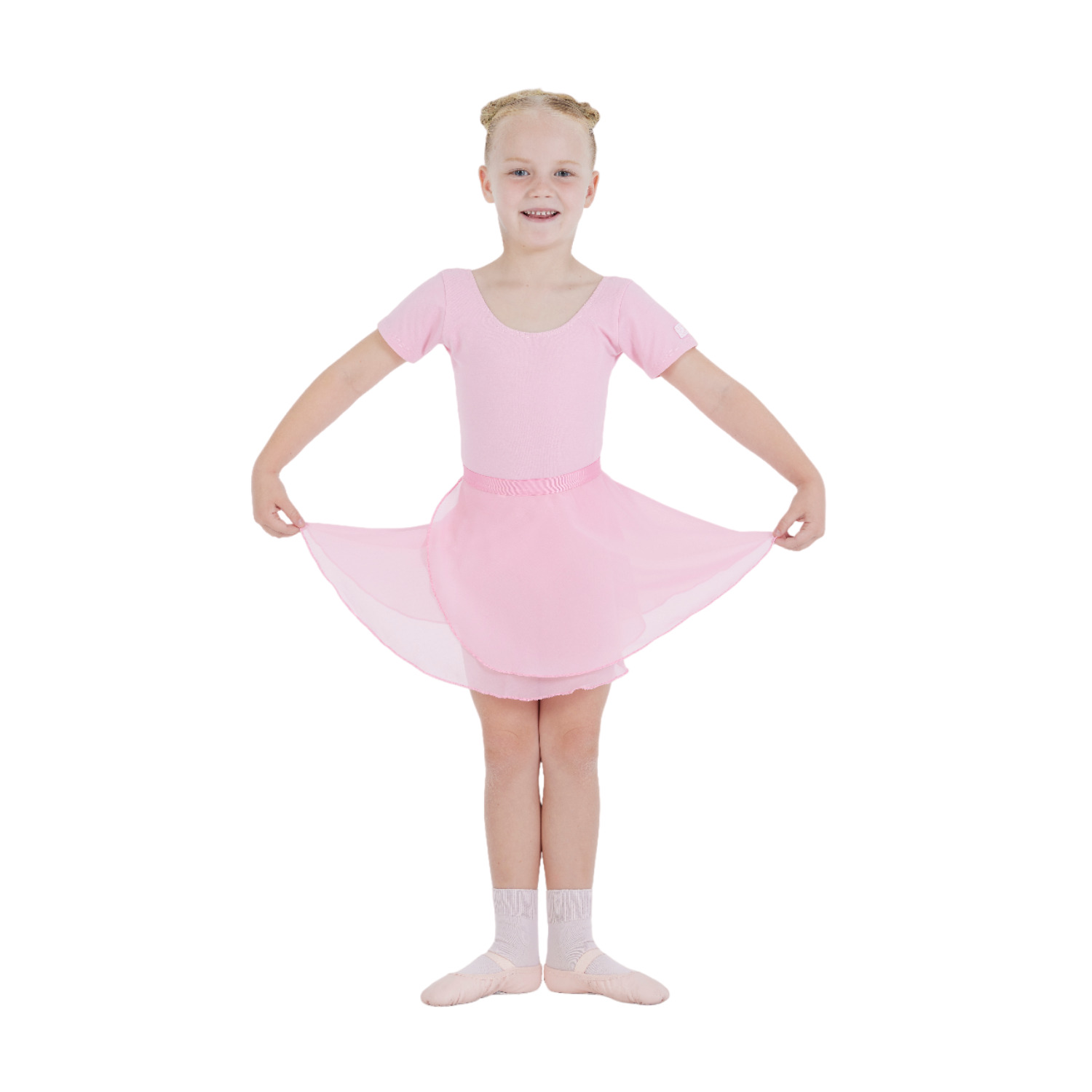 Pink chiffon tutu clearance skirt